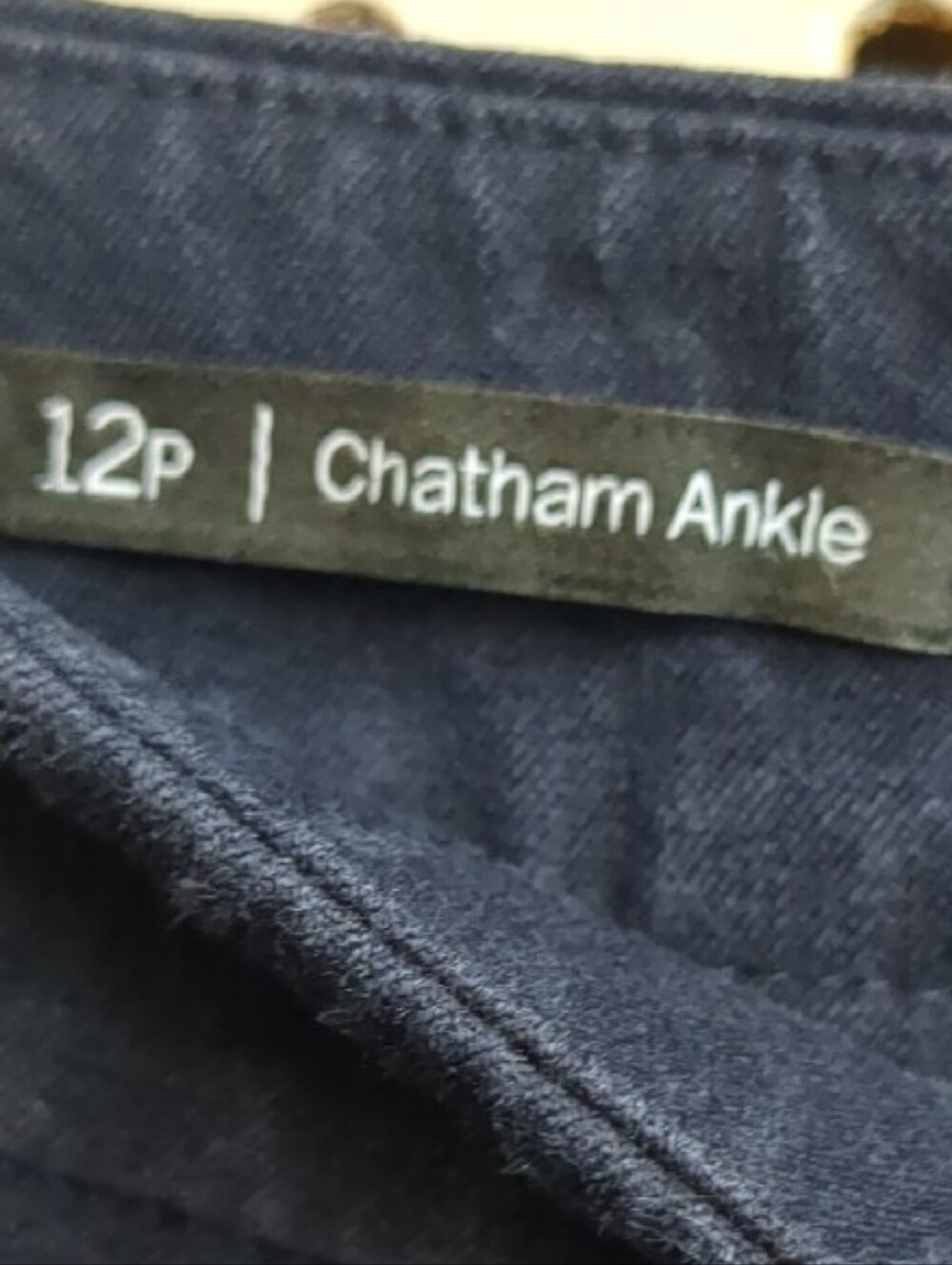 Talbots Navy Capris - Picture 3 of 4